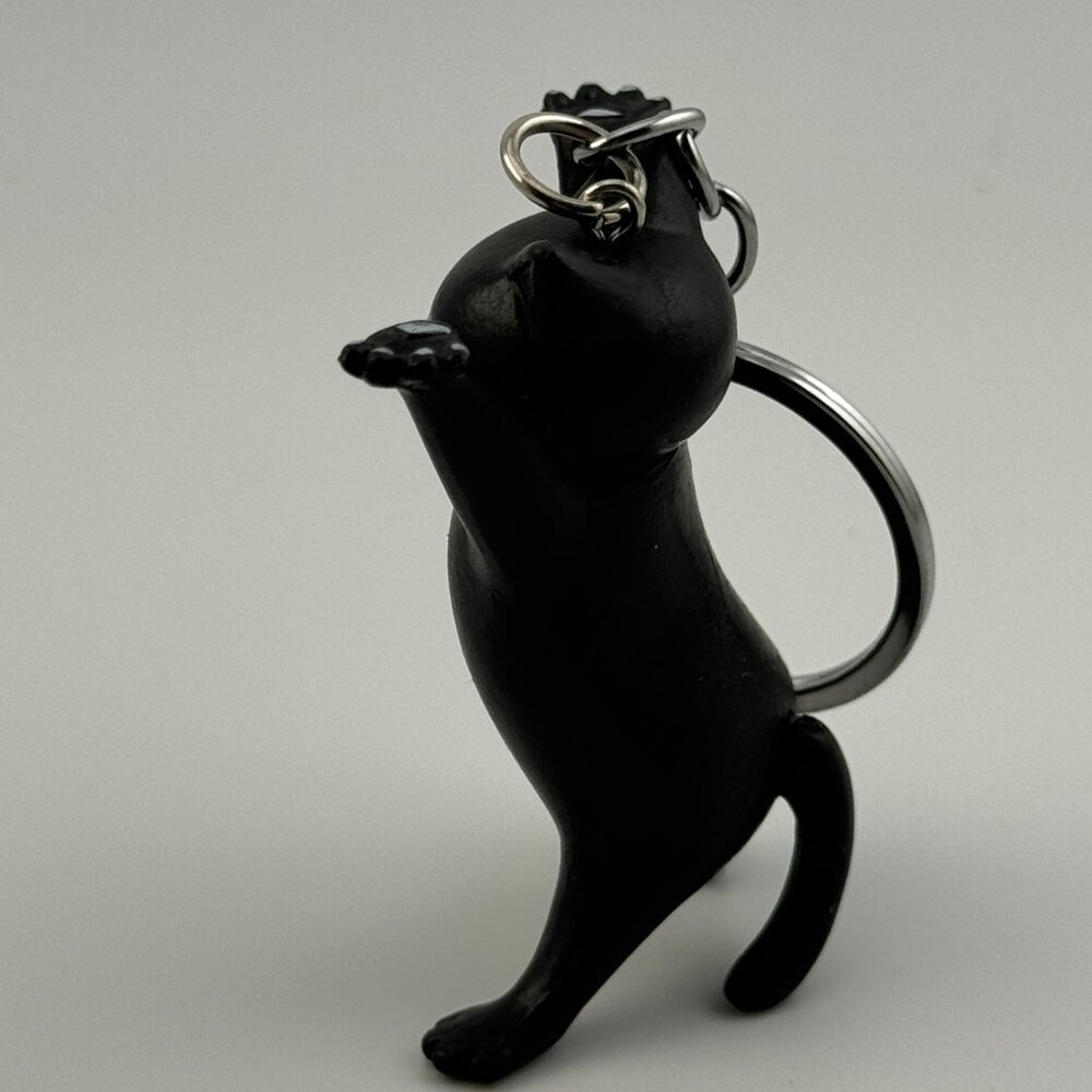 Black cat keychain, new no tags - Picture 5 of 8